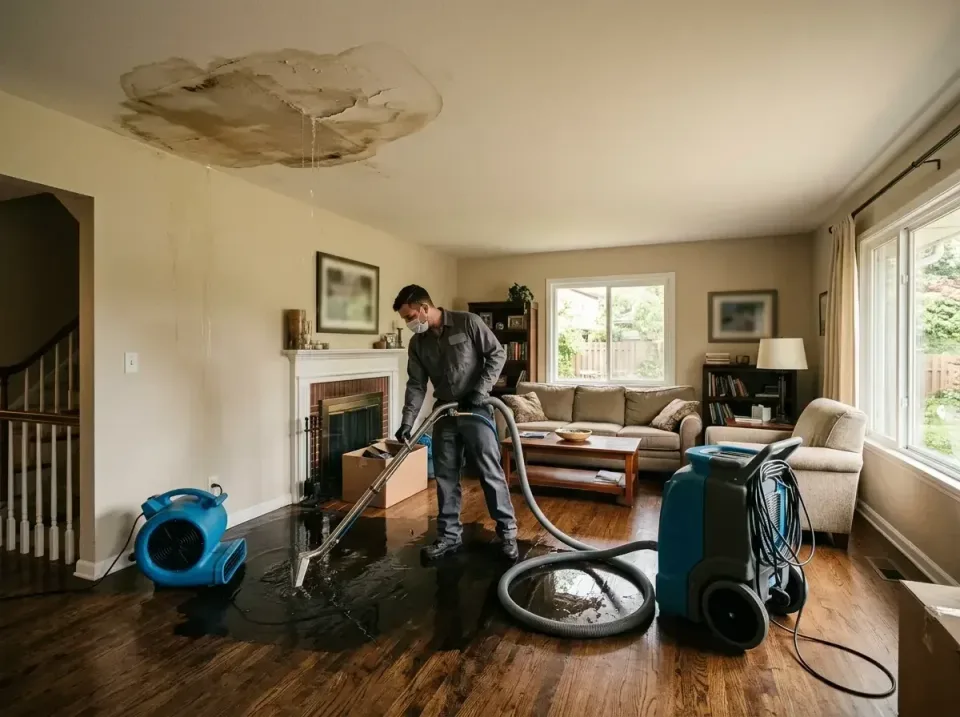 attic-pipe-burst-ceiling-drip-008 — frequently asked questions, Water Damage Restoration & Carpet Care in Trappe, PA